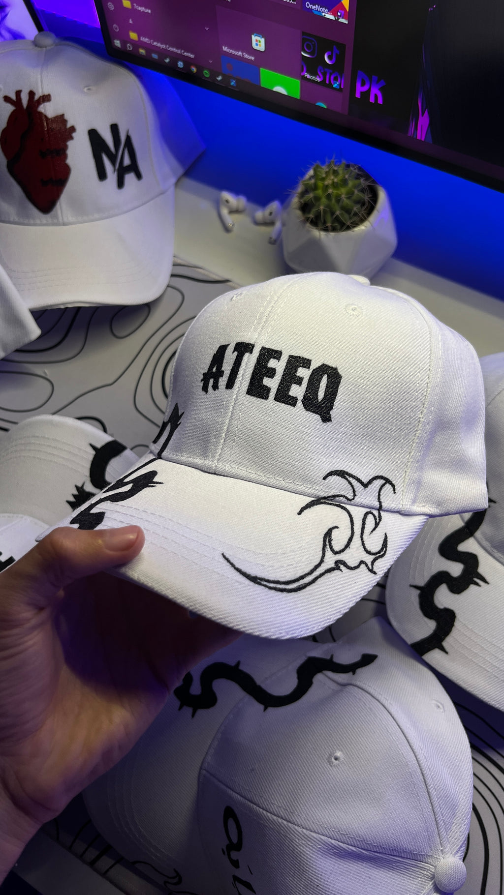 Snake 🐍 Cap Customised Name