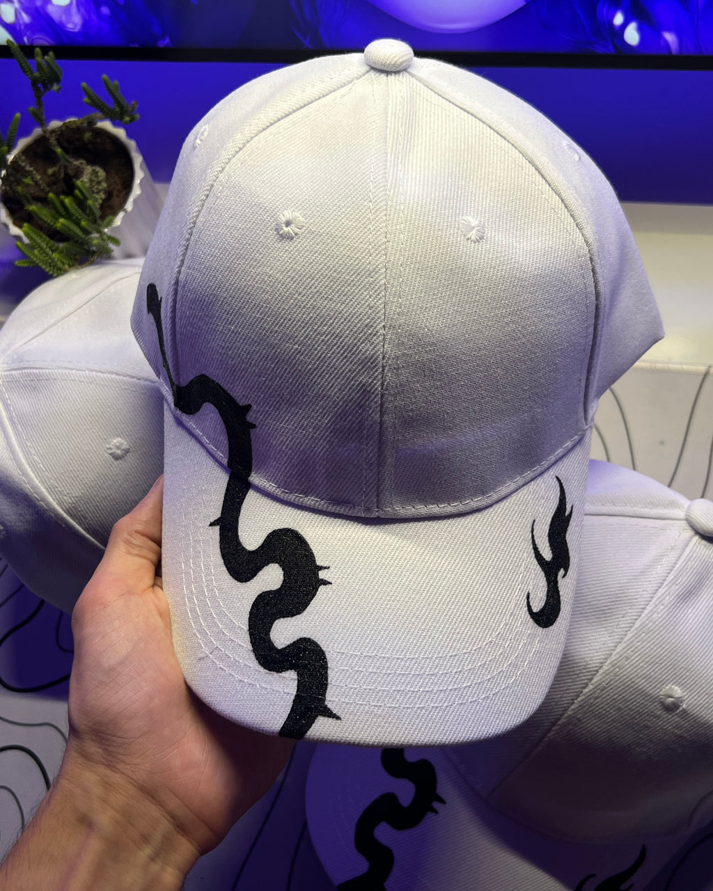 Snake 🐍 Cap Customised Name