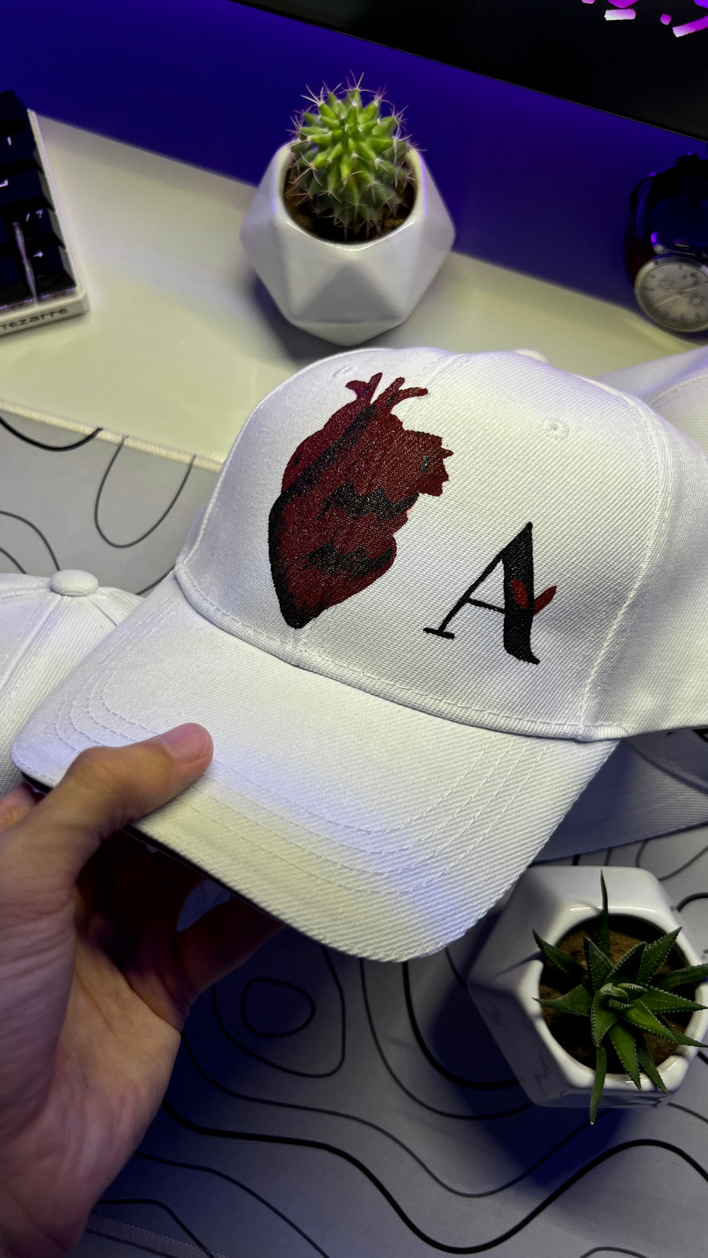 Heart 🫀 Cap Customised