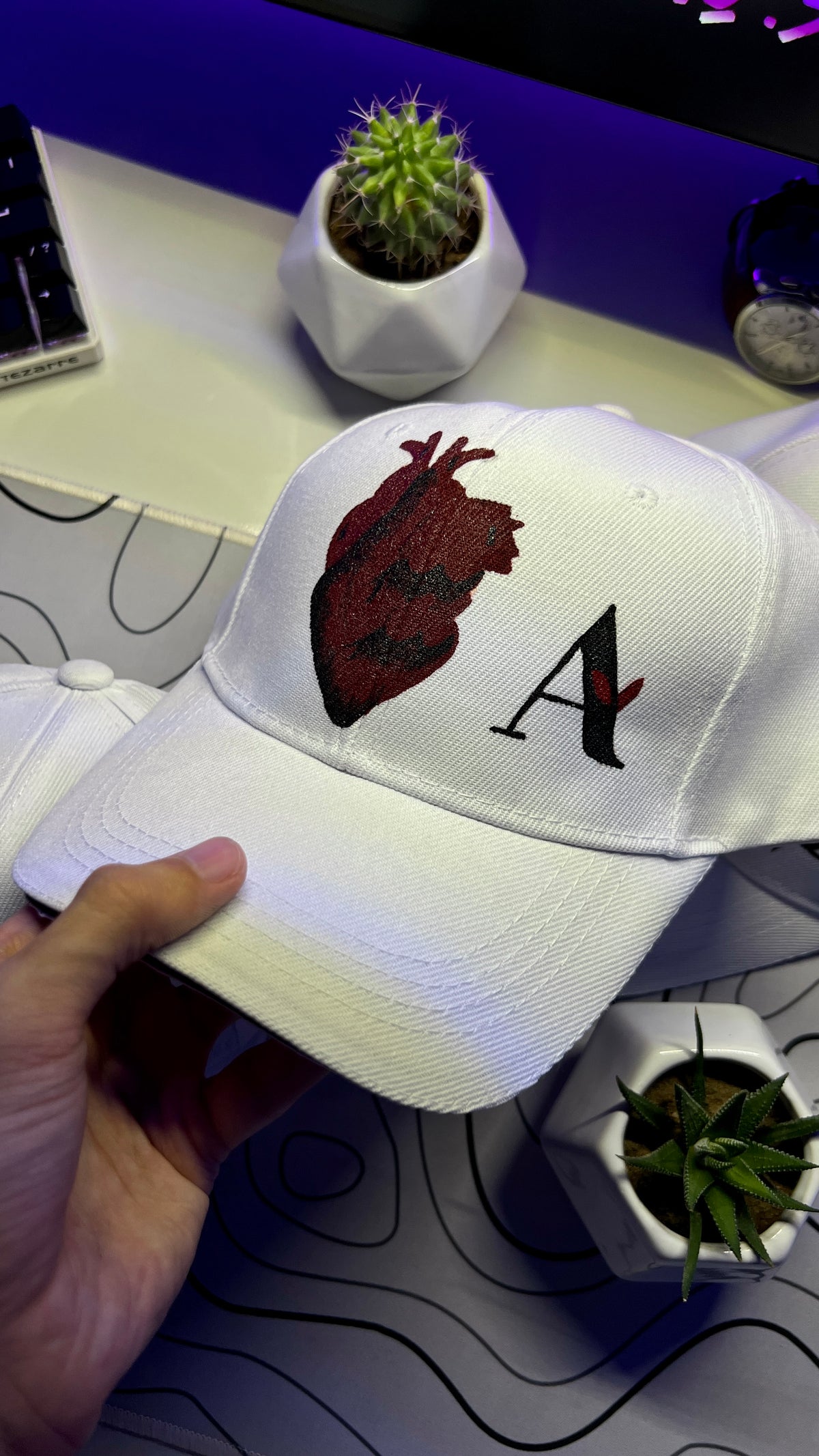 Heart 🫀 Cap Customised