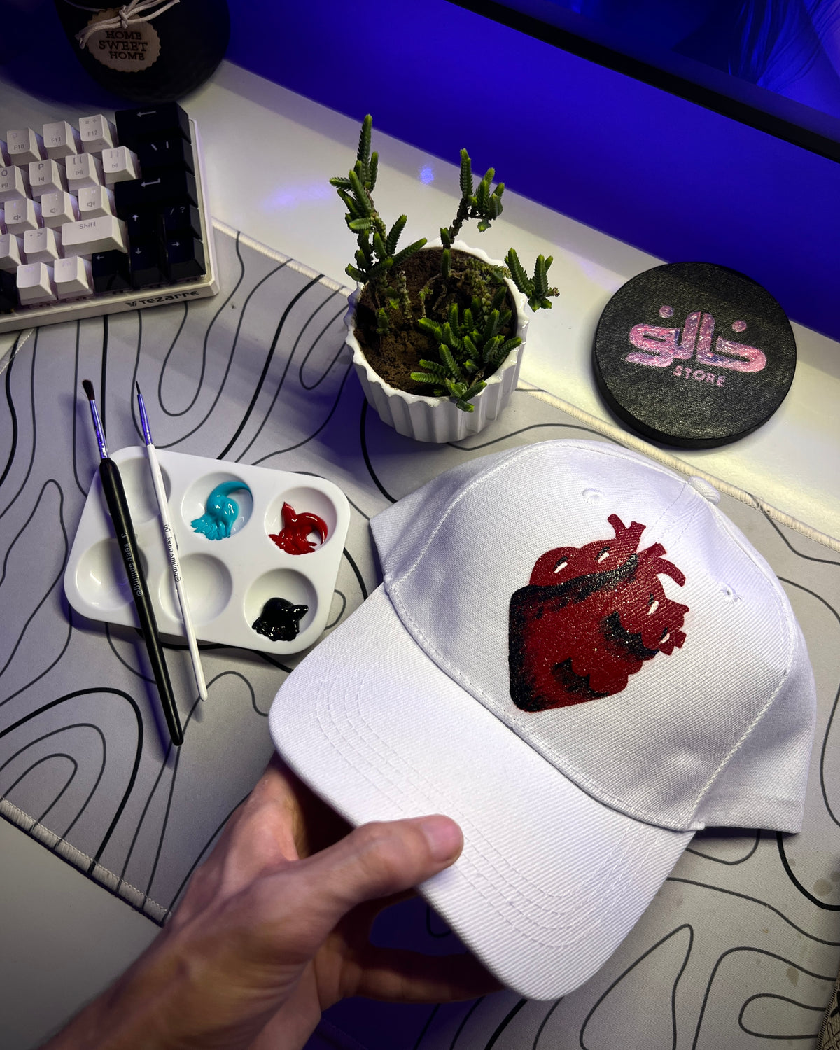 Heart 🫀 Cap Customised