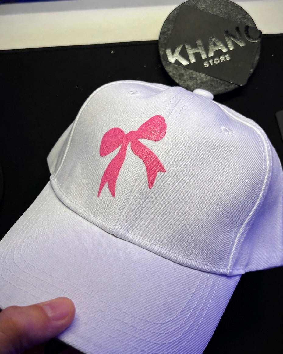 Pink Bow 🎀 Cap